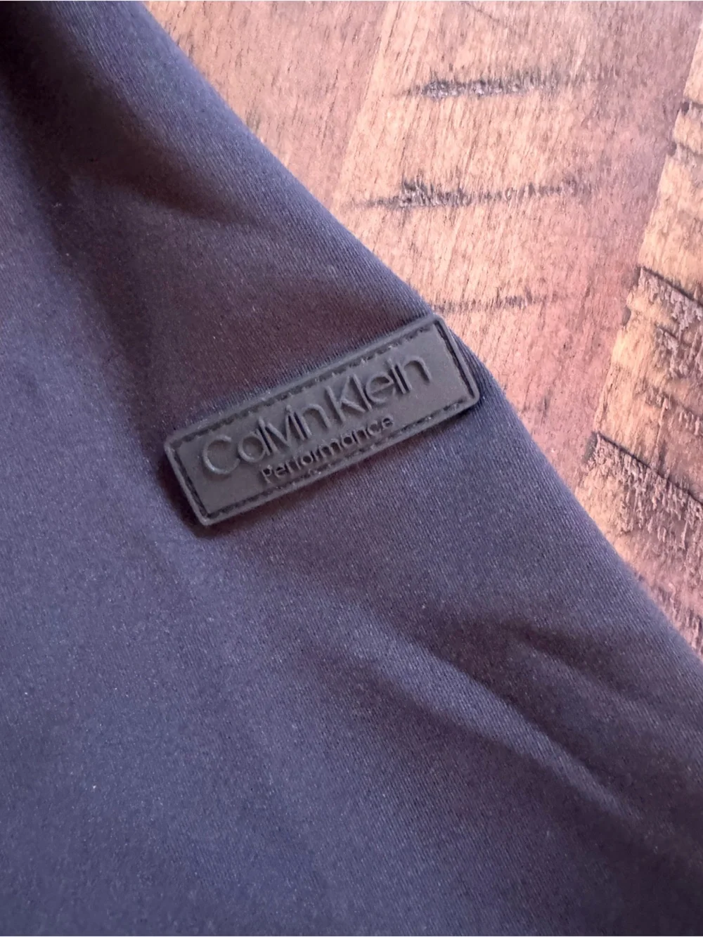 Calvin Klein Performance Mixed Media Coat. Size L